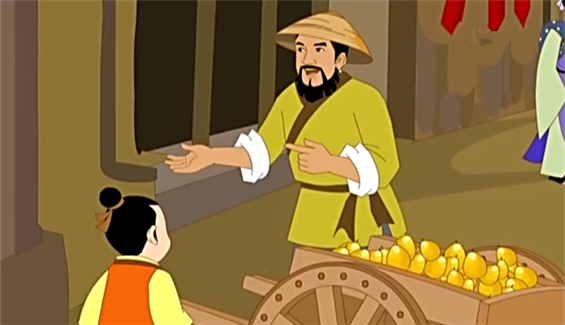 经典故事《赵柔卖梨》