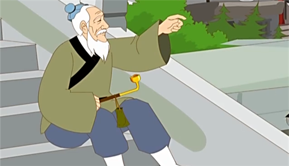 经典故事《张良获兵书》