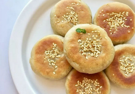 红薯豆沙饼的做法，甜甜糯糯的小饼