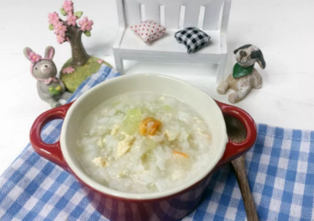冬瓜海米鸡茸粥的做法 消暑又补钙