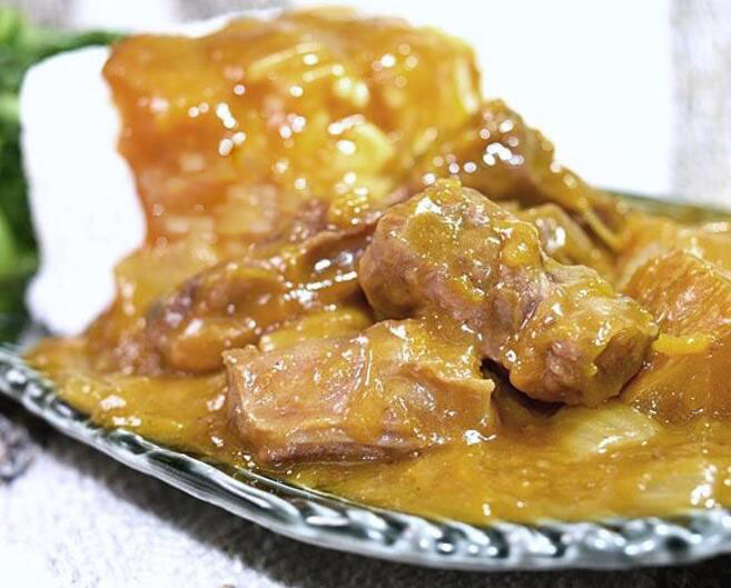 南瓜咖喱牛肉 软烂开胃的下饭料理