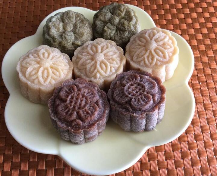 桃山皮月饼 风味独特的日式月饼