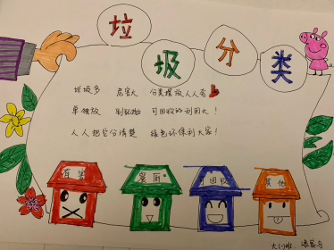 垃圾分类从我做起手抄报图片内容3