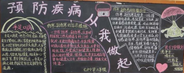 预防冬季传染病黑板报图片大全3