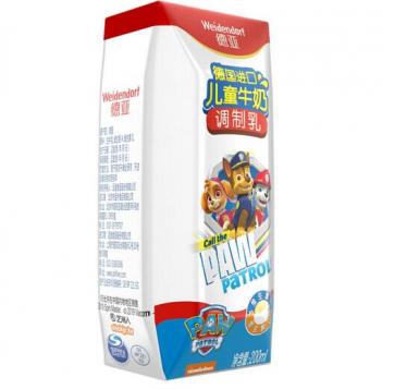 德亚儿童牛奶调制乳和纯牛奶的区别
