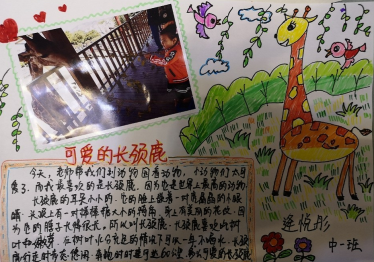 秋游手抄报简单又好画2
