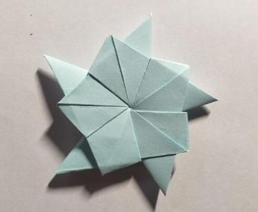 五角星勋章怎么折